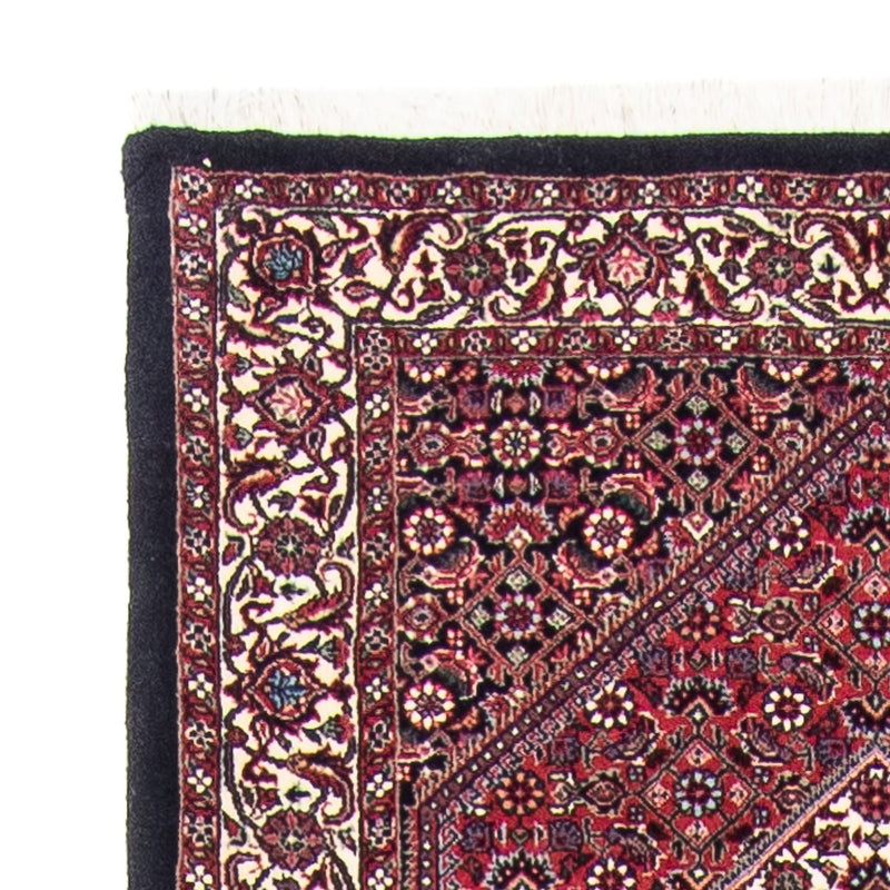 Alfombra de pasillo Alfombra persa - Bidjar - 404 x 88 cm - rojo claro