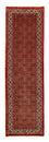 Alfombra de pasillo Alfombra persa - Bidjar - 292 x 78 cm - rojo oscuro