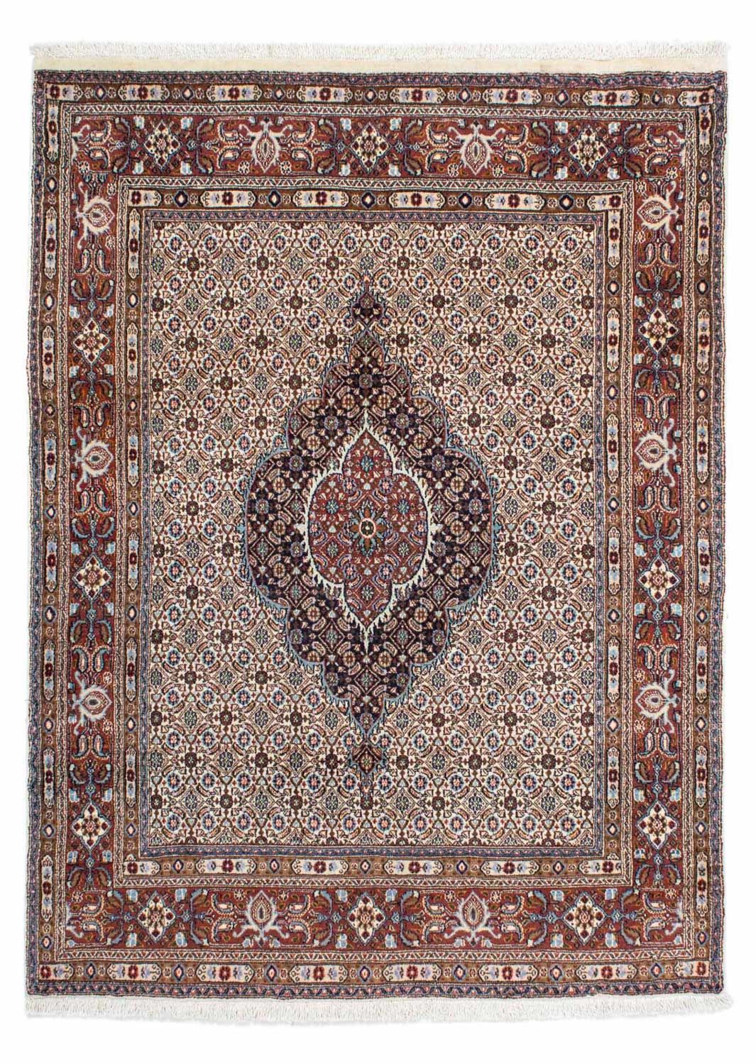 Alfombra persa - Clásica - 198 x 146 cm - beige