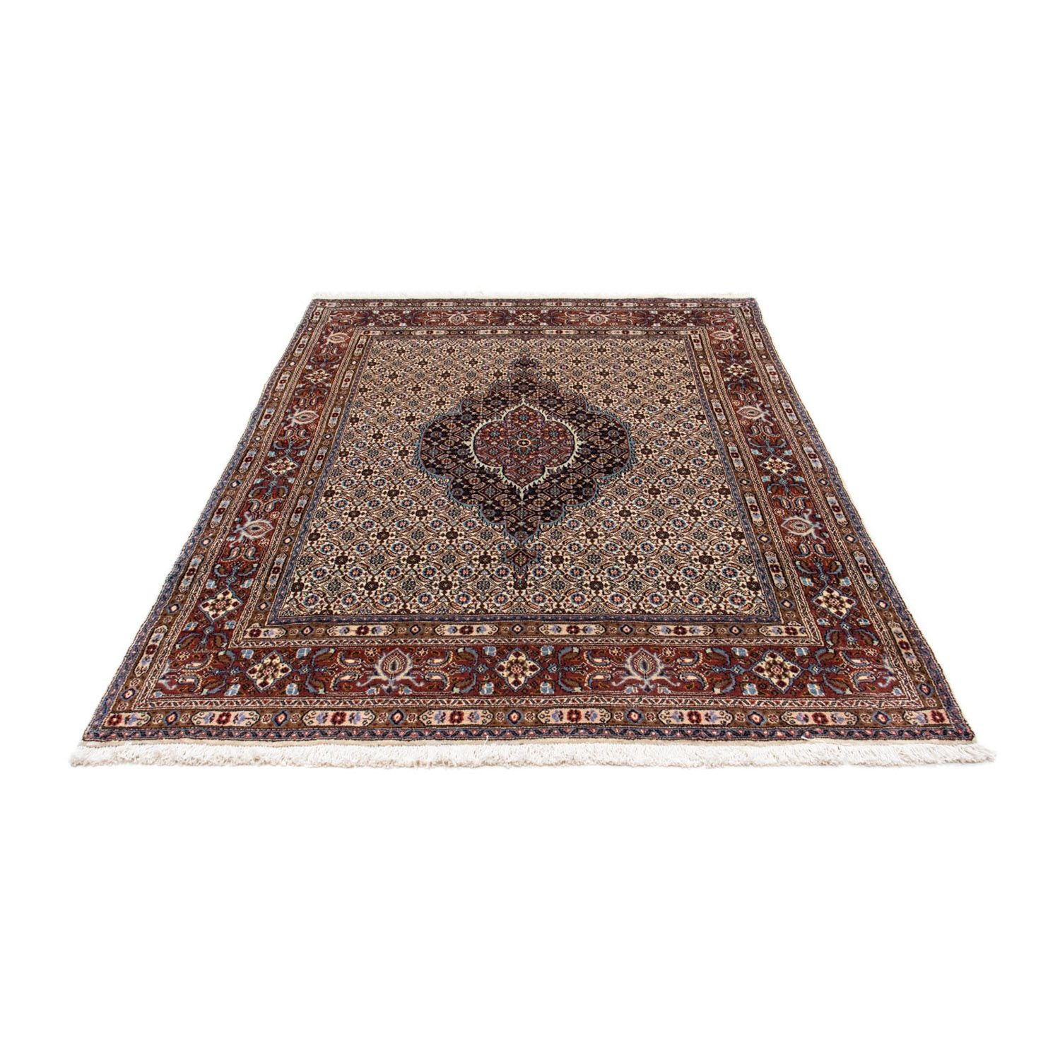 Alfombra persa - Clásica - 198 x 146 cm - beige