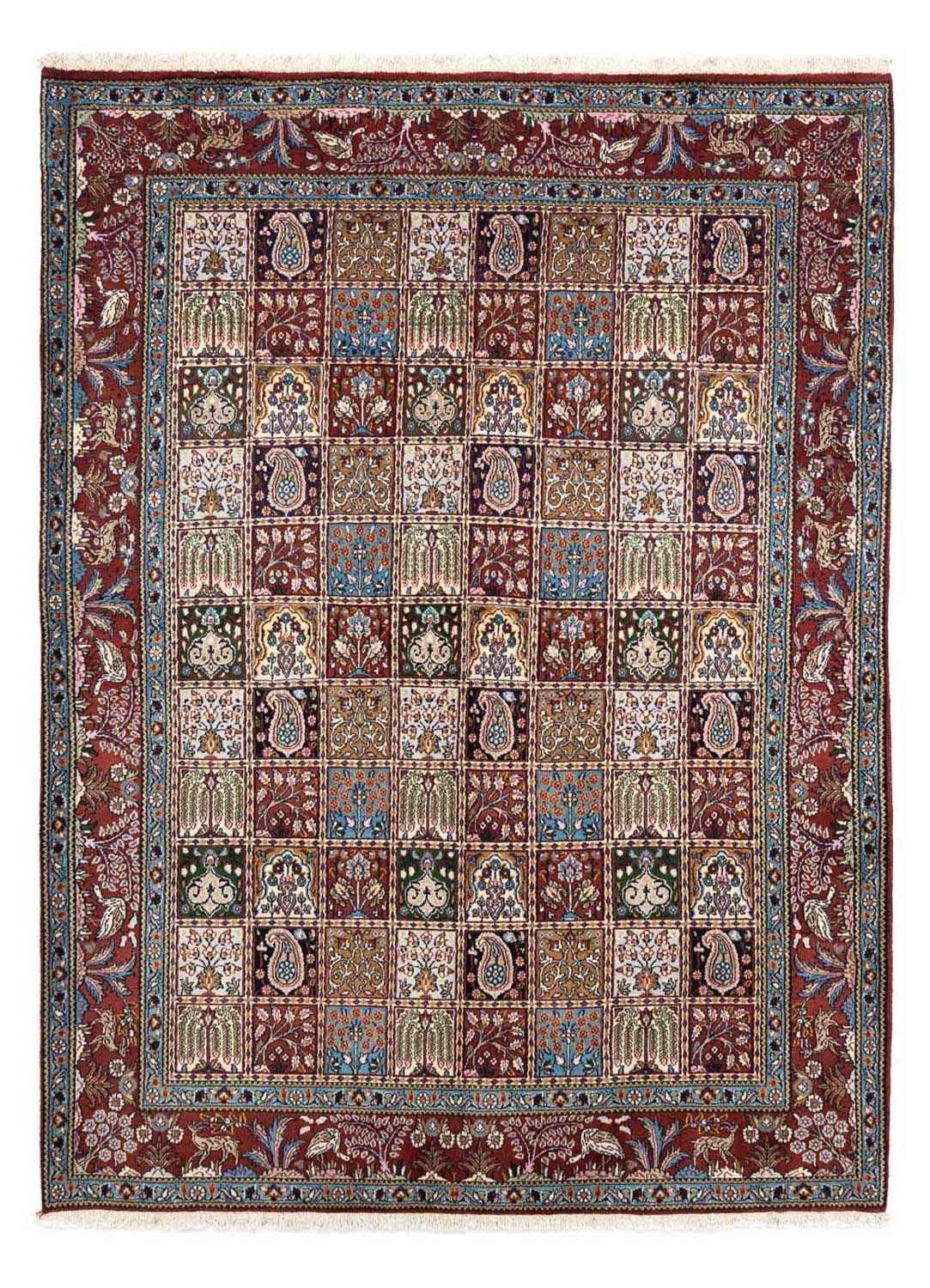 Alfombra persa - Clásica - 235 x 173 cm - rojo oscuro