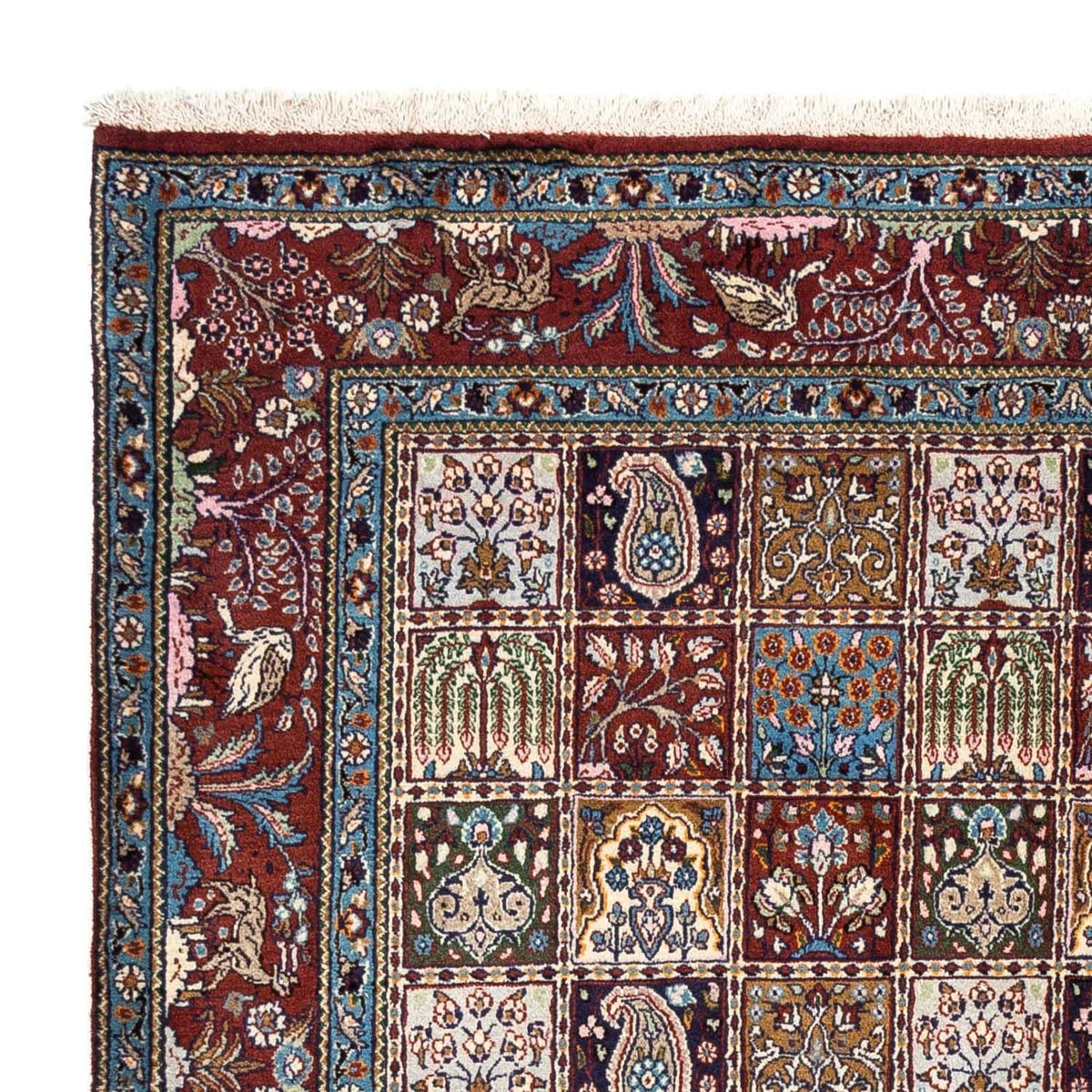 Alfombra persa - Clásica - 235 x 173 cm - rojo oscuro