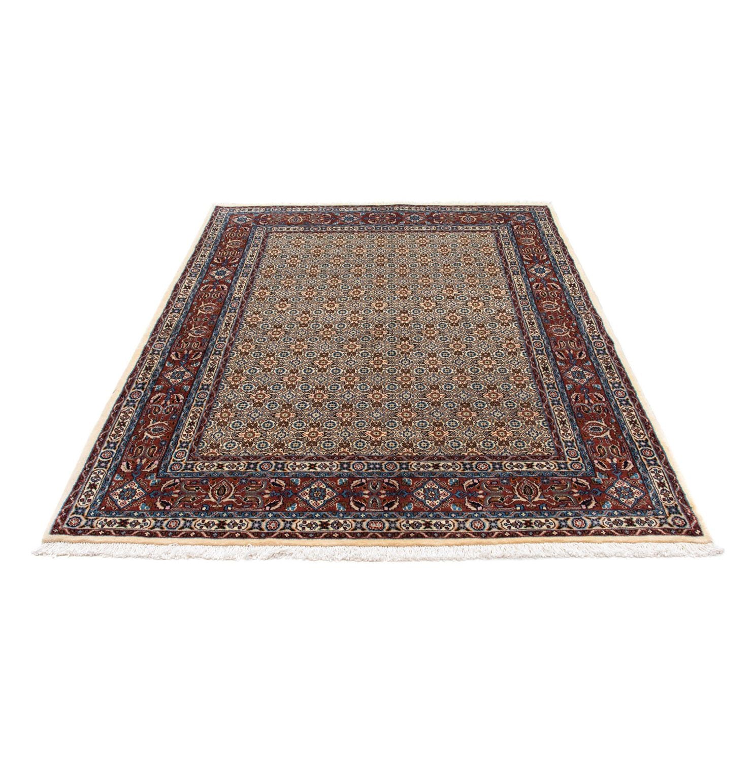 Alfombra persa - Clásica - 198 x 150 cm - beige