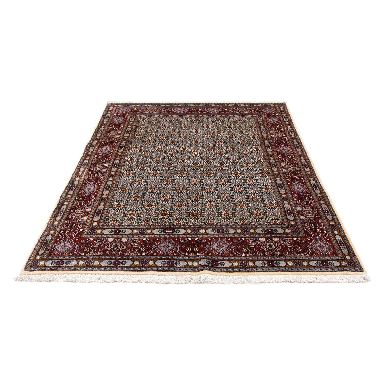 Alfombra persa - Clásica - 198 x 148 cm - beige