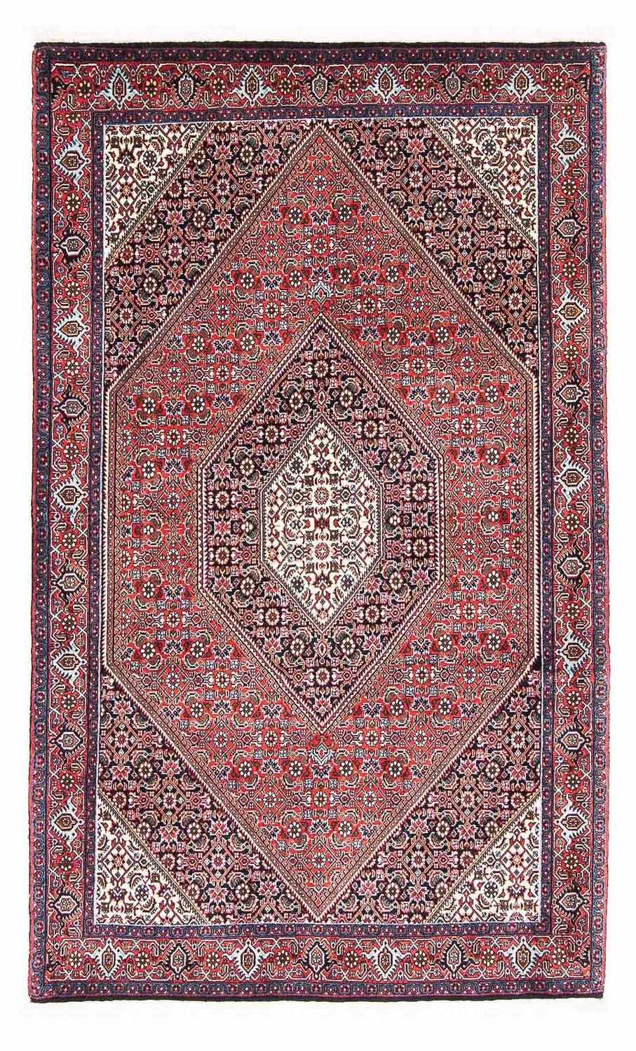 Alfombra persa - Bidjar - 180 x 110 cm - salmón