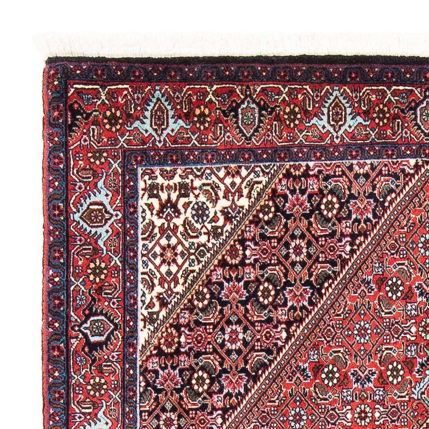 Alfombra persa - Bidjar - 180 x 110 cm - salmón