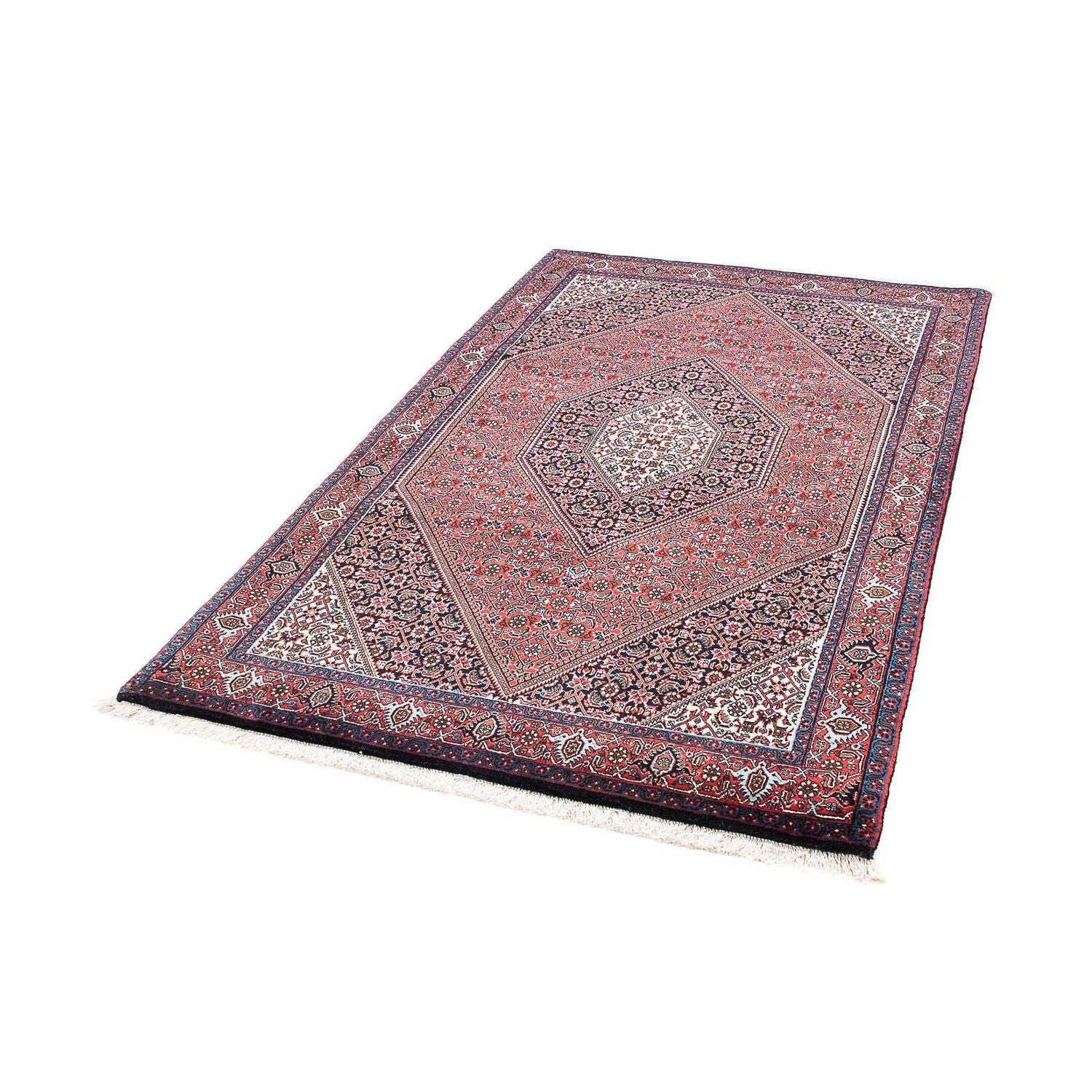 Alfombra persa - Bidjar - 180 x 110 cm - salmón