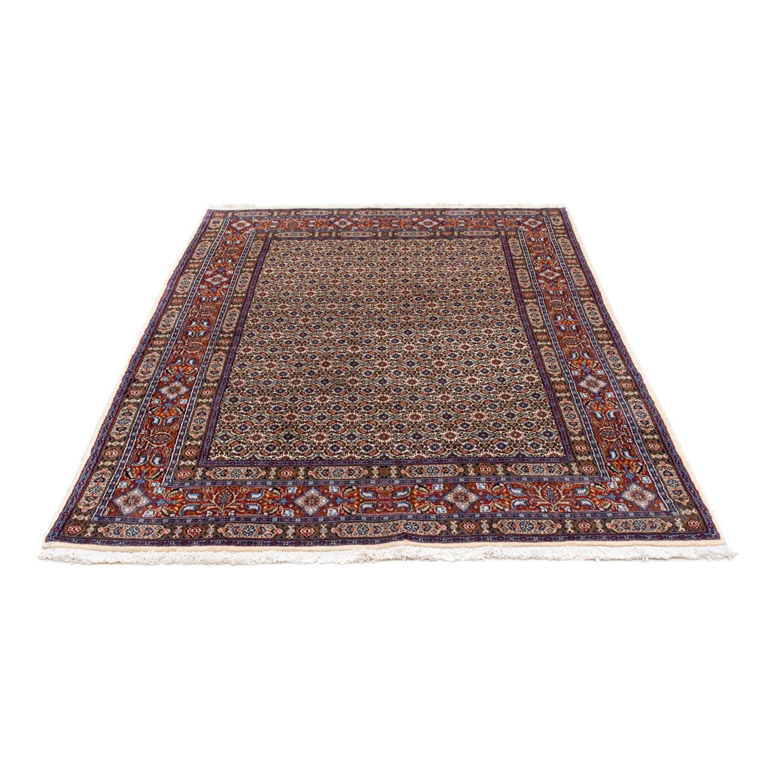 Alfombra persa - Clásica - 197 x 144 cm - beige