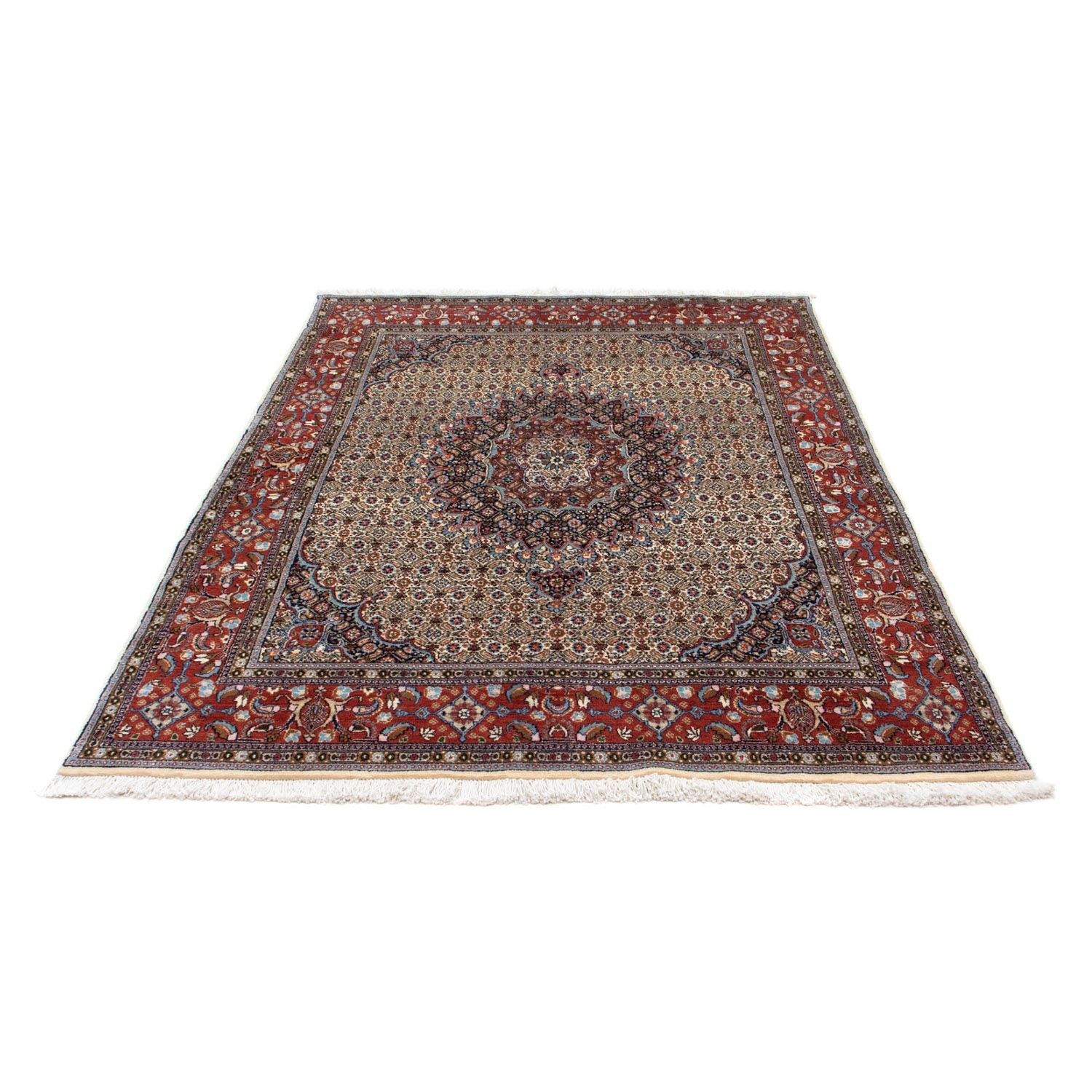 Alfombra persa - Clásica - 198 x 143 cm - beige