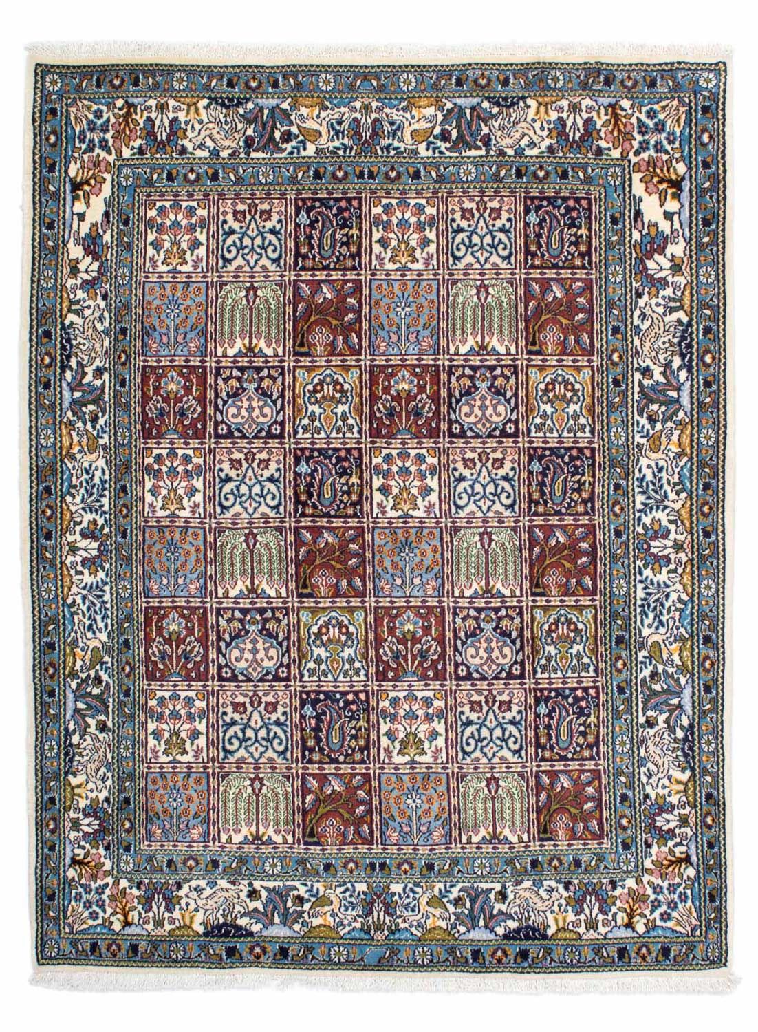 Alfombra persa - Clásica - 196 x 148 cm - azul claro