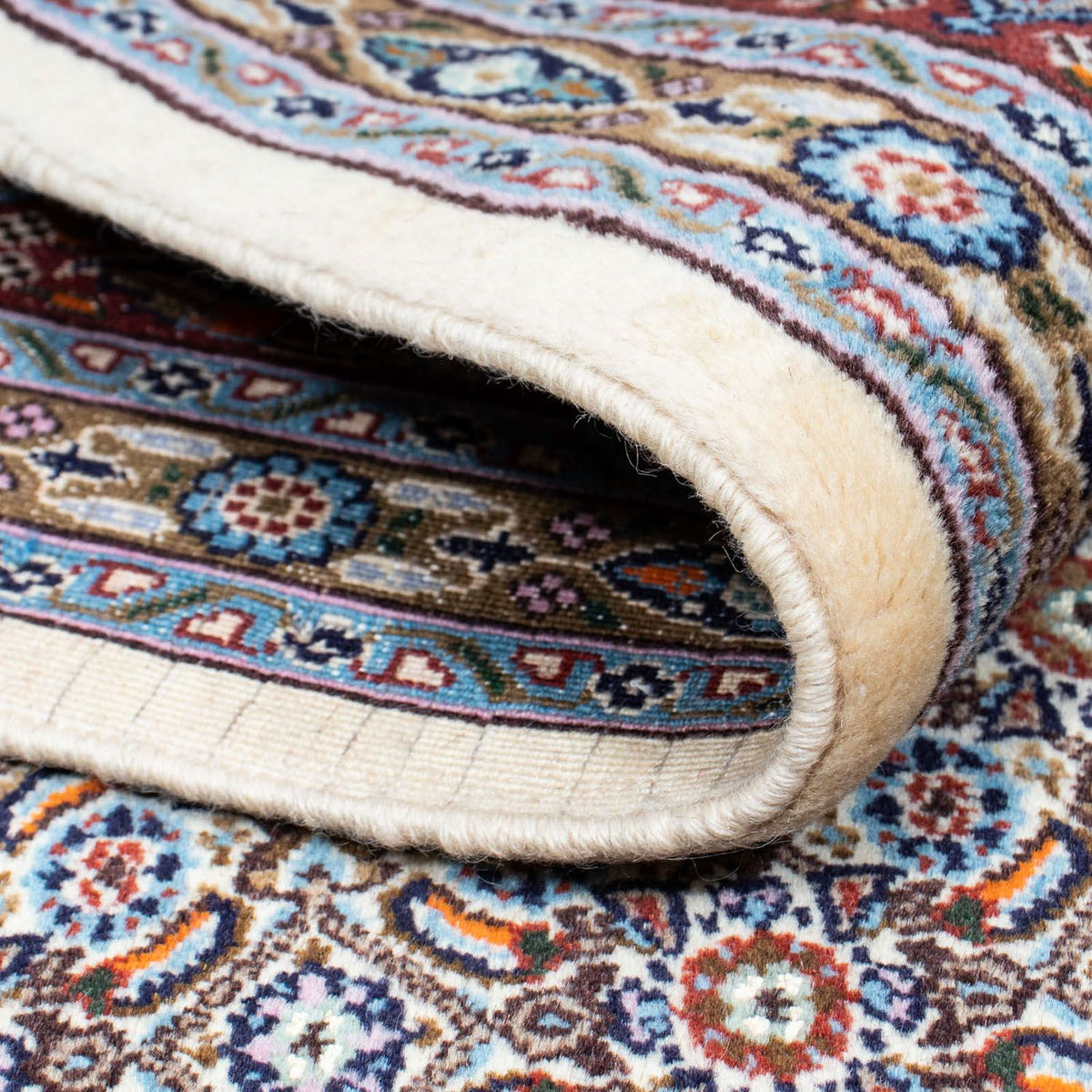 Alfombra persa - Clásica - 195 x 151 cm - beige