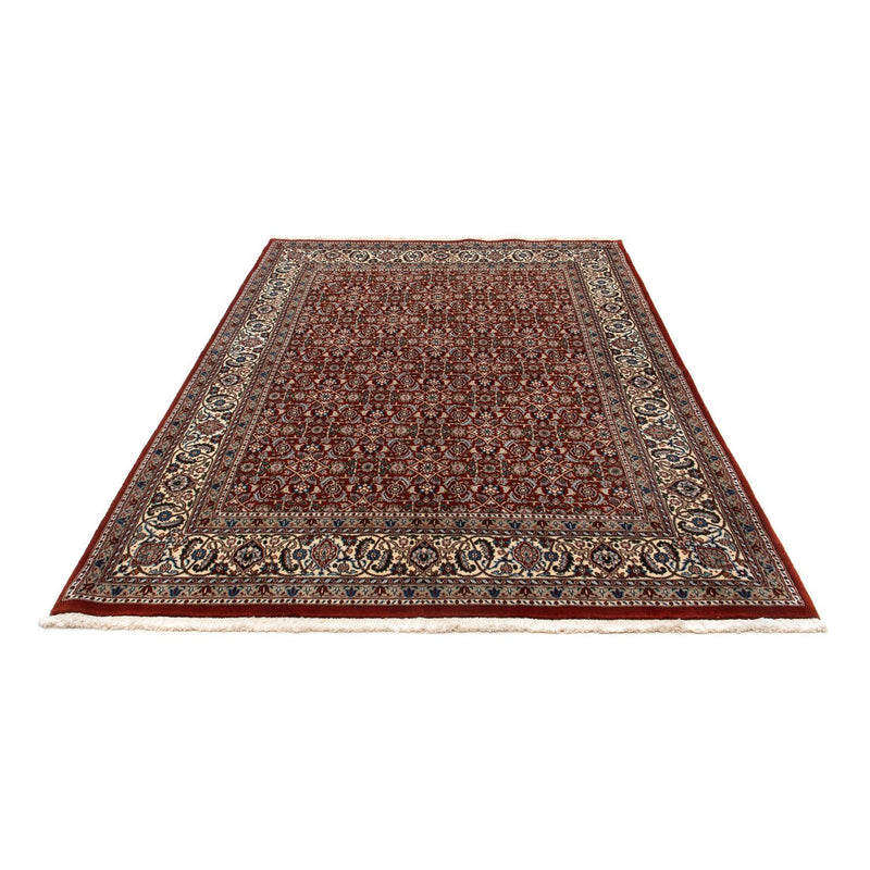 Alfombra persa - Clásica - 218 x 155 cm - rojo oscuro