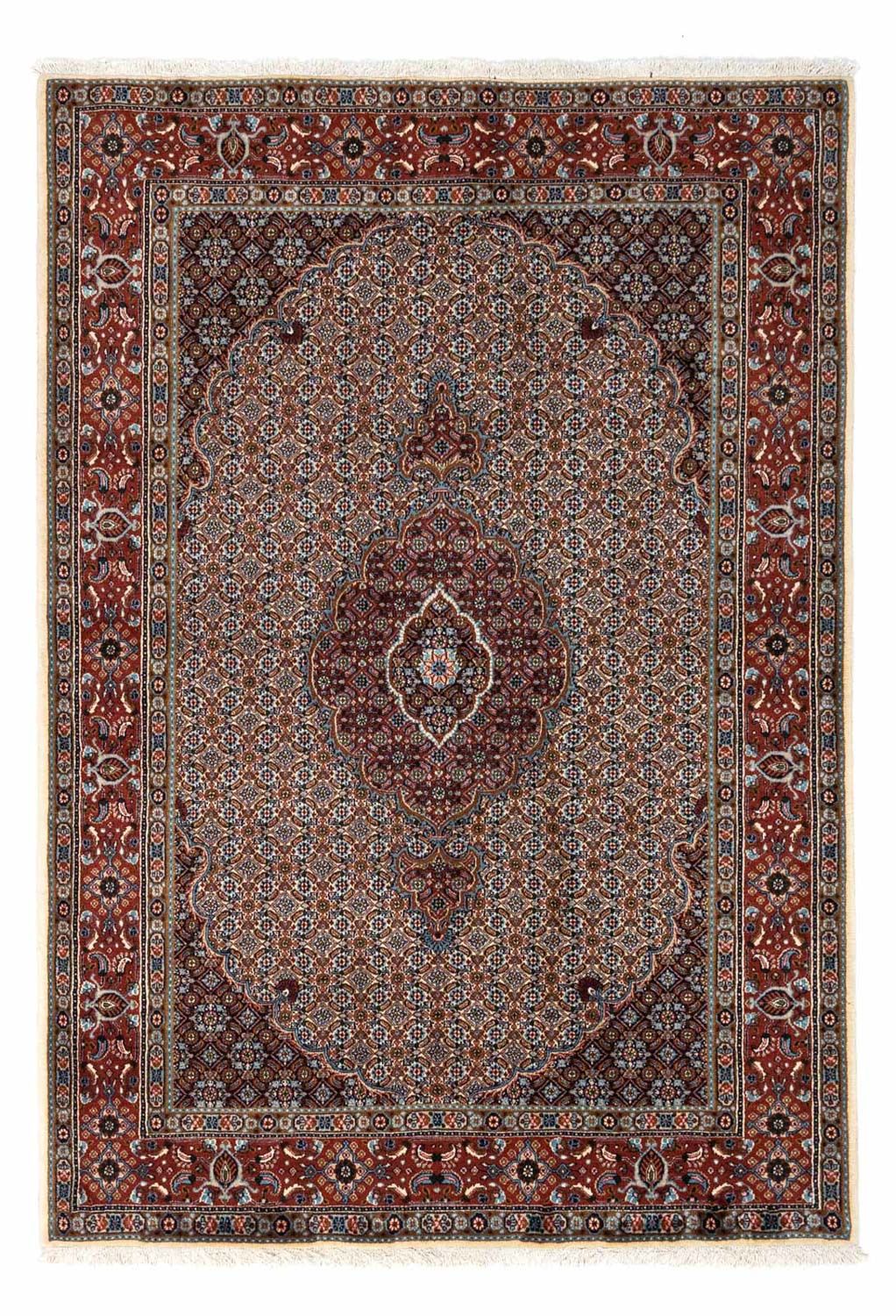 Alfombra persa - Clásica - 236 x 163 cm - rojo oscuro