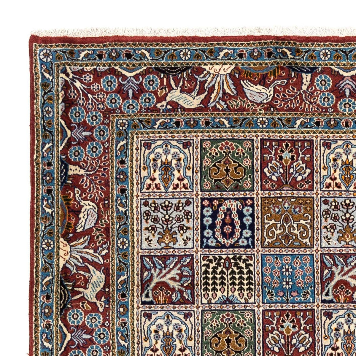 Alfombra persa - Clásica - 228 x 165 cm - marrón