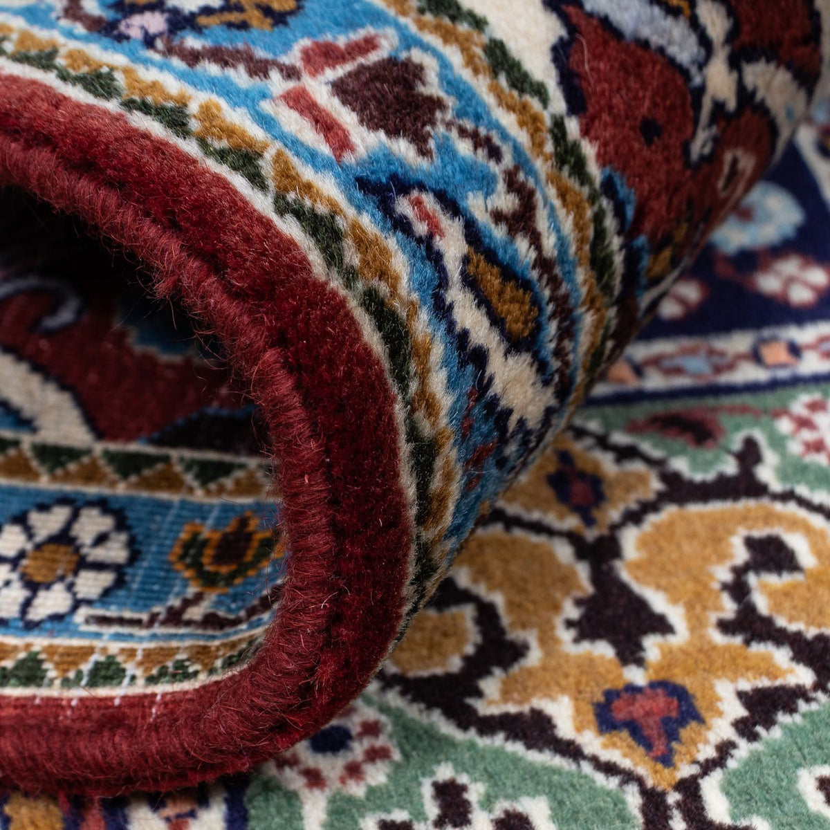 Alfombra persa - Clásica - 228 x 165 cm - marrón