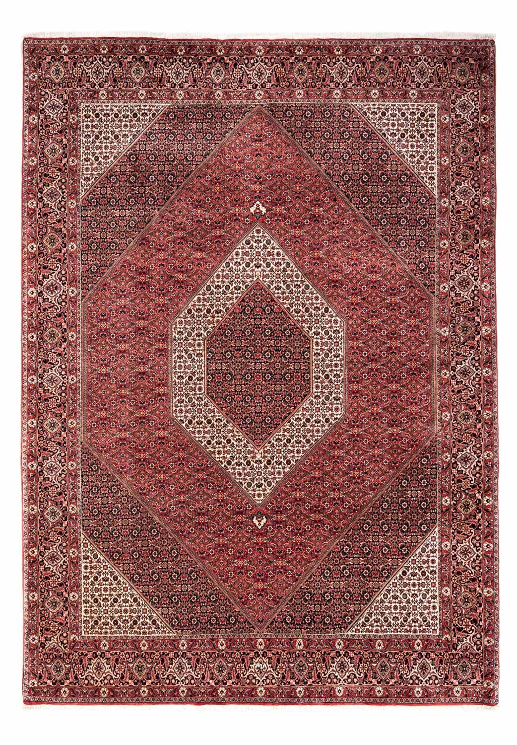 Alfombra persa - Bidjar - 350 x 252 cm - rojo