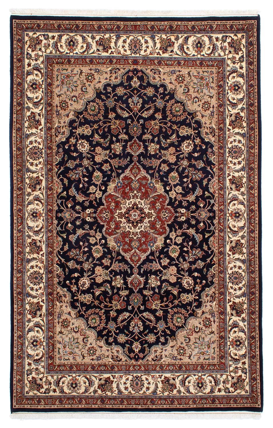 Alfombra persa - Clásica - 303 x 196 cm - negro