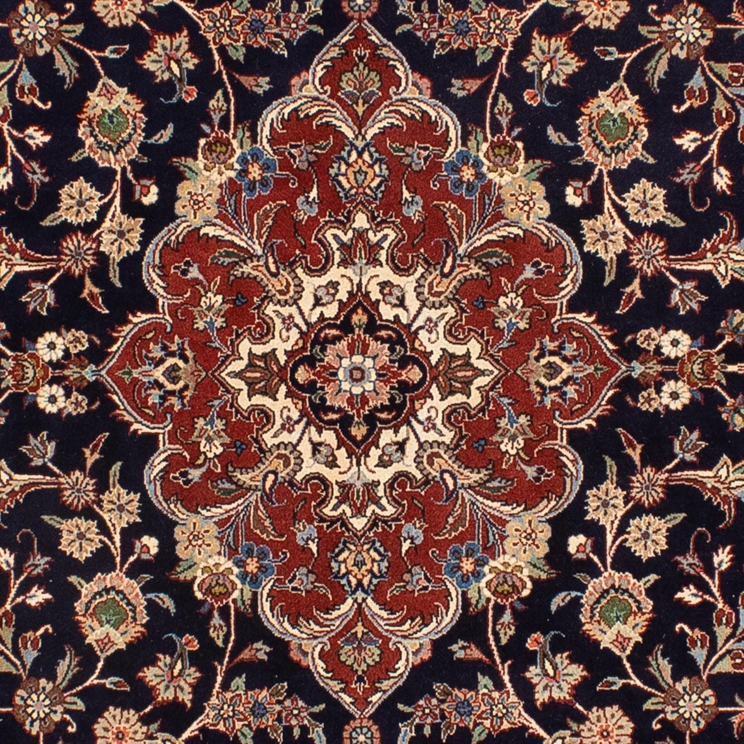 Alfombra persa - Clásica - 303 x 196 cm - negro
