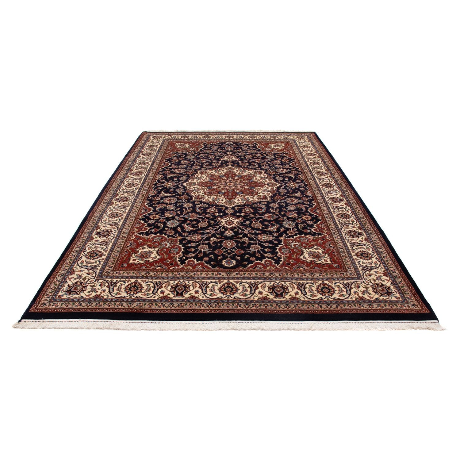 Alfombra persa - Clásica - 303 x 197 cm - negro