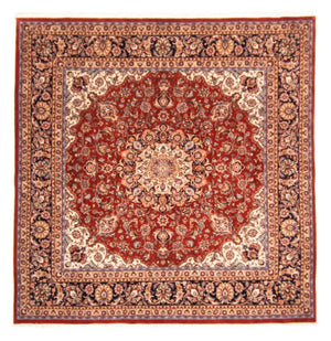 Alfombra persa - Clásica - 247 x 245 cm - rojo oscuro