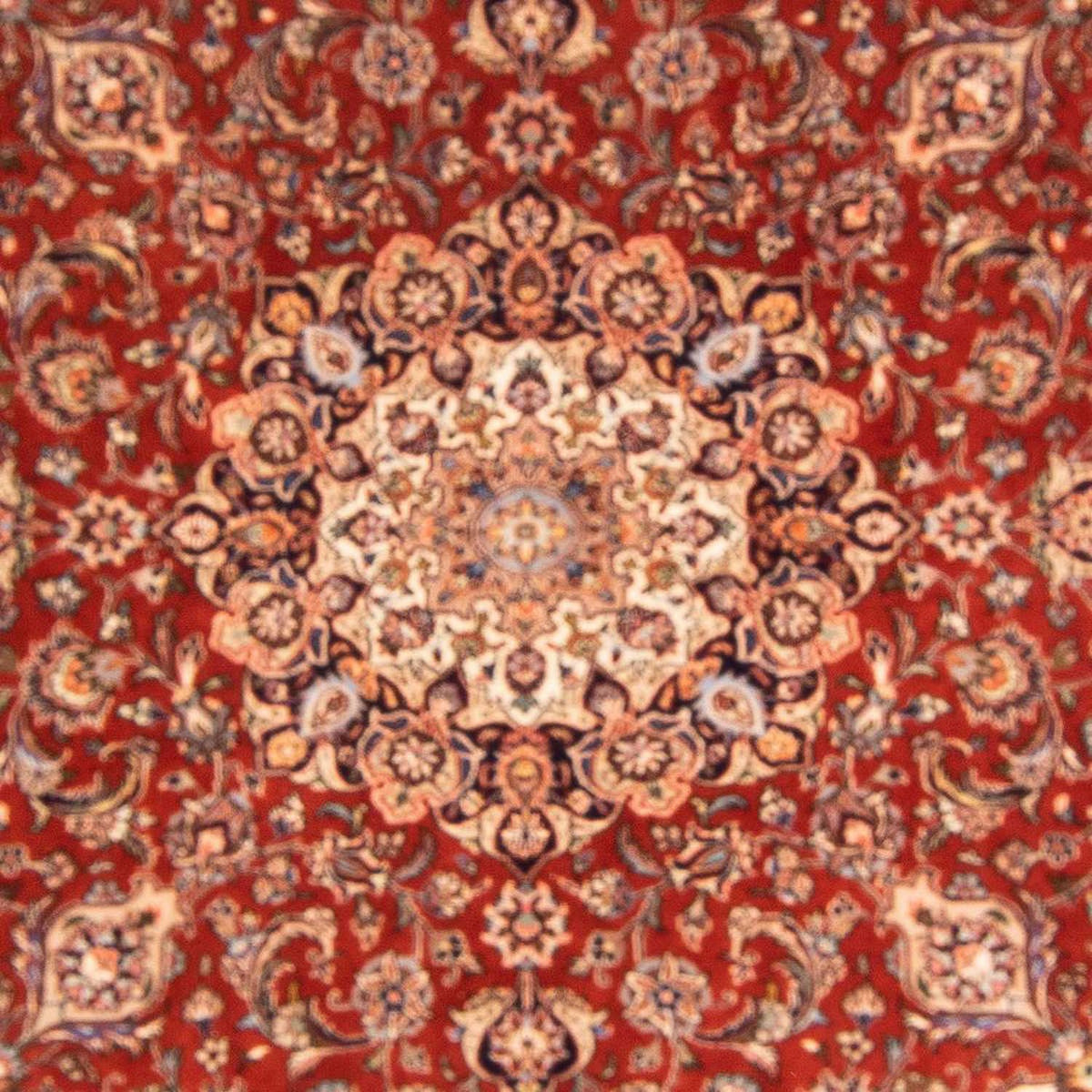 Alfombra persa - Clásica - 247 x 245 cm - rojo oscuro