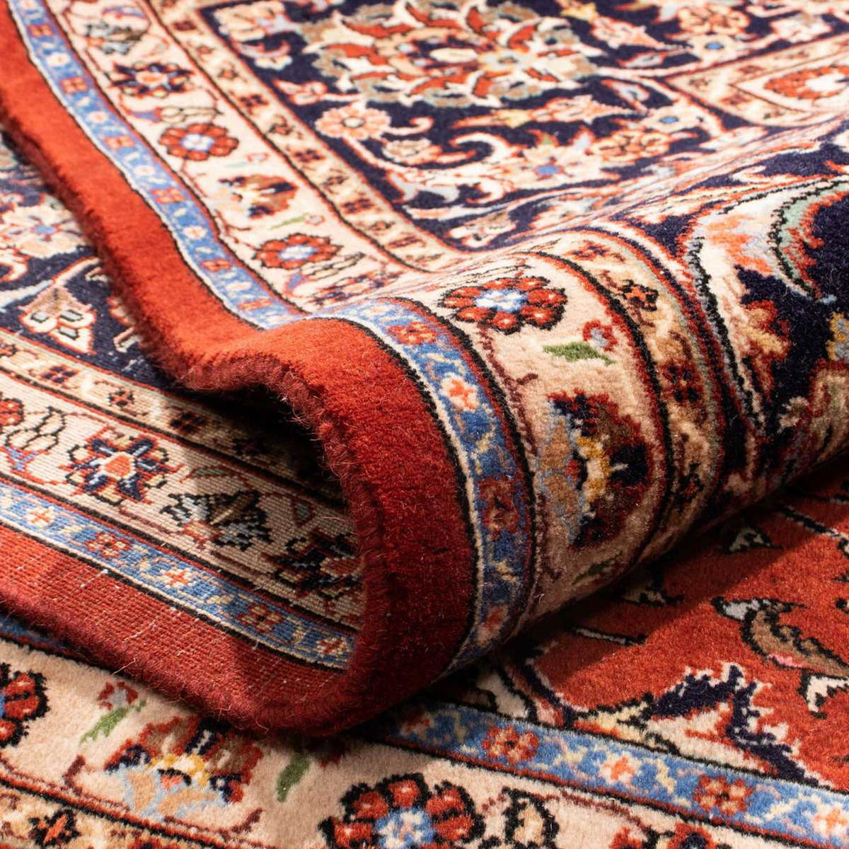 Alfombra persa - Clásica - 247 x 245 cm - rojo oscuro