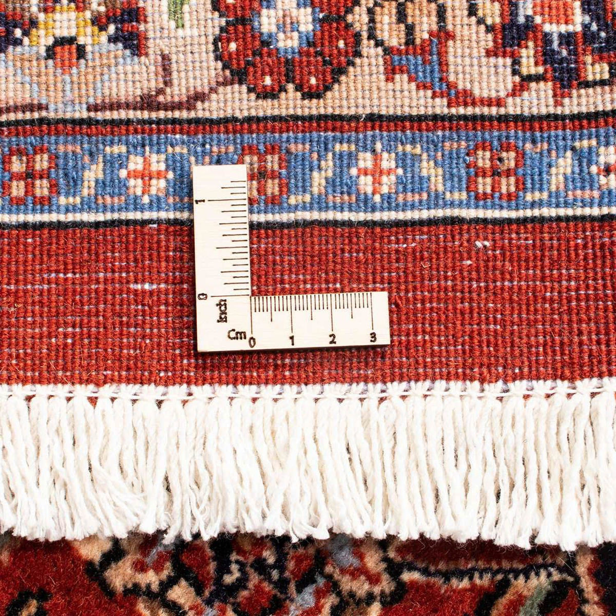 Alfombra persa - Clásica - 247 x 245 cm - rojo oscuro