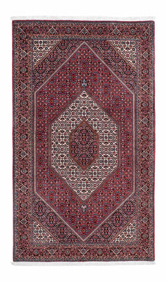 Alfombra persa - Bidjar - 198 x 132 cm - rojo claro