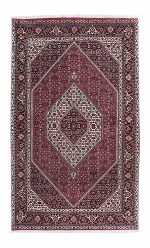 Alfombra persa - Bidjar - 217 x 131 cm - rojo claro