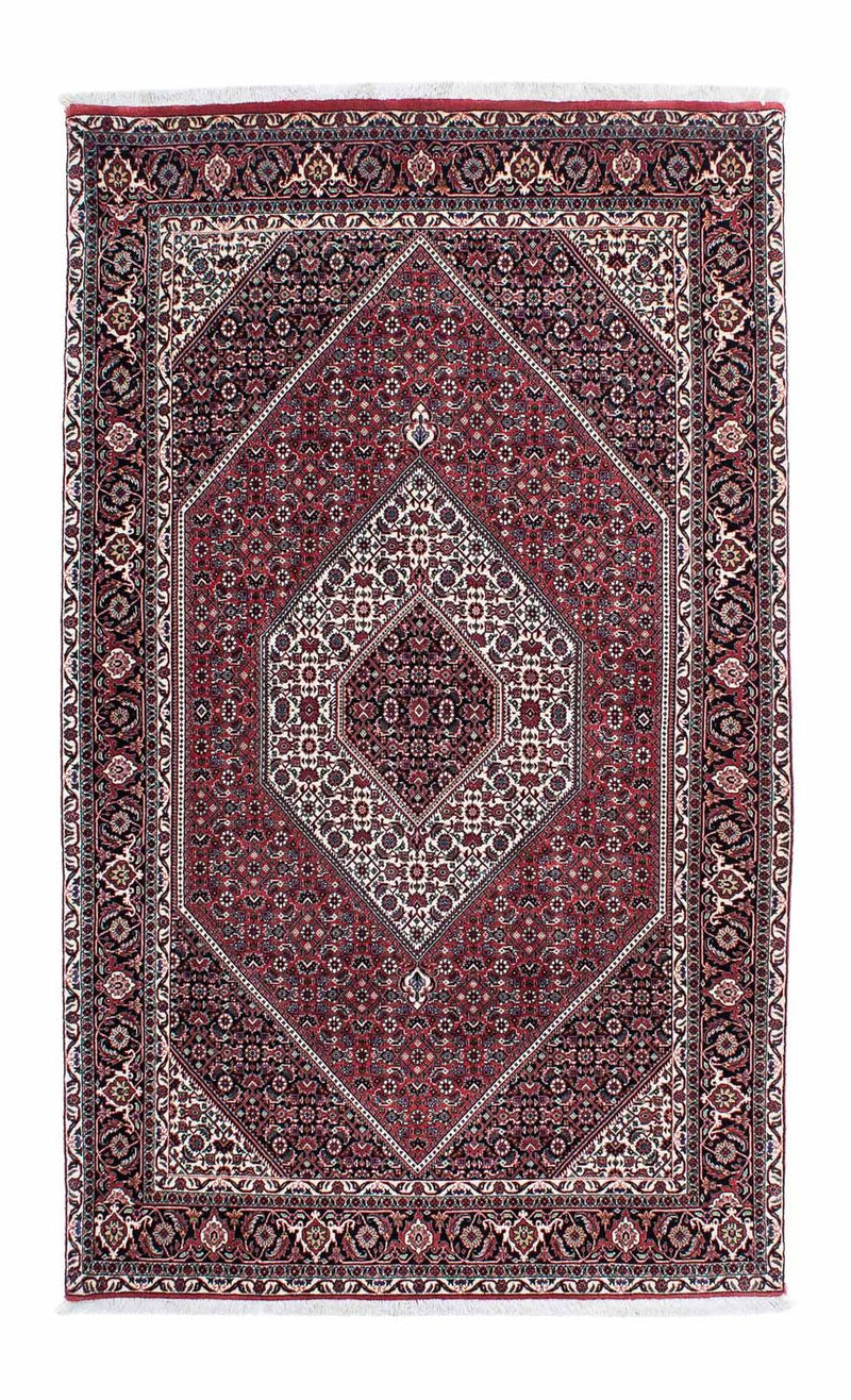 Alfombra persa - Bidjar - 217 x 131 cm - rojo claro