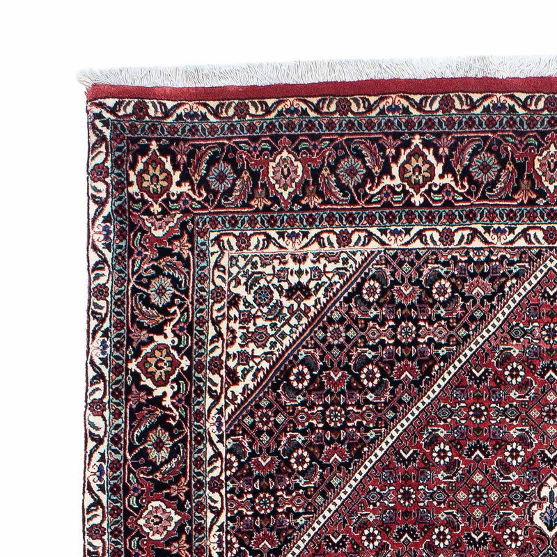 Alfombra persa - Bidjar - 217 x 131 cm - rojo claro
