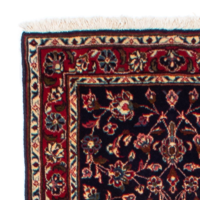 Alfombra de pasillo Alfombra persa - Keshan - 266 x 68 cm - azul oscuro