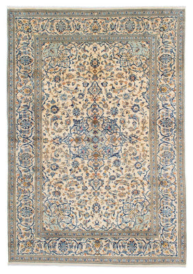 Alfombra persa - Keshan - 291 x 197 cm - beige