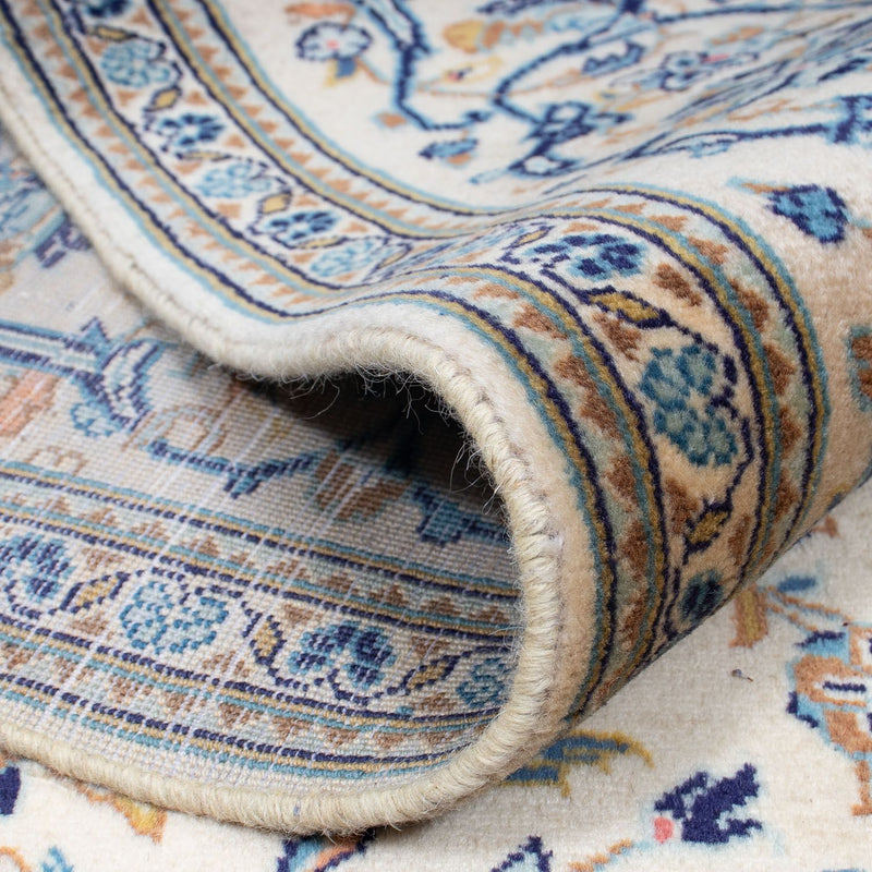 Alfombra persa - Keshan - 291 x 197 cm - beige