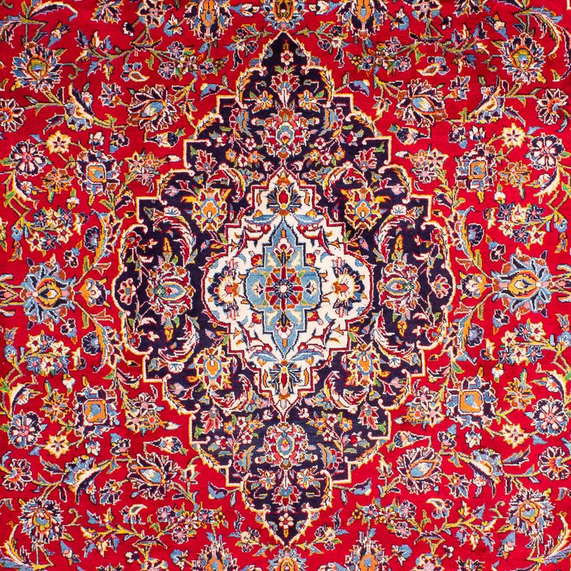 Alfombra persa - Keshan - 386 x 252 cm - rojo oscuro