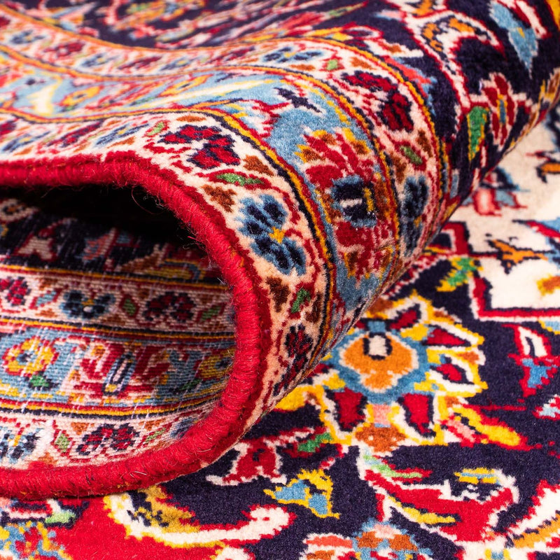Alfombra persa - Keshan - 386 x 252 cm - rojo oscuro