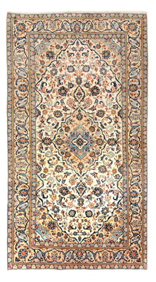 Alfombra persa - Keshan - 266 x 150 cm - beige