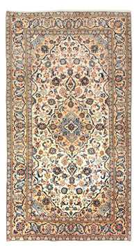 Alfombra persa - Keshan - 266 x 150 cm - beige