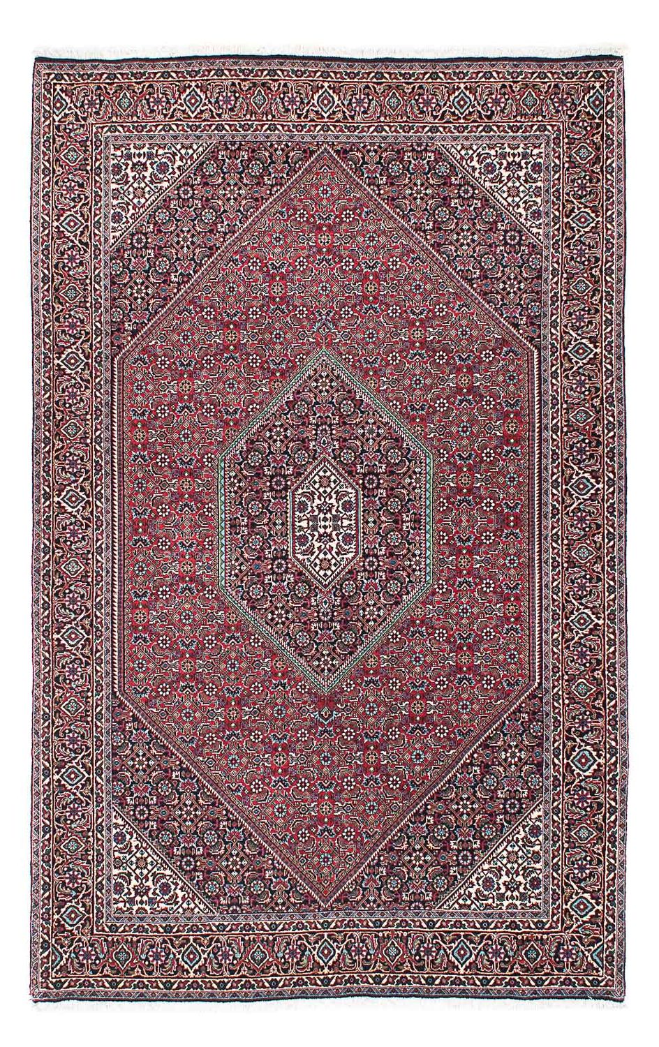 Alfombra persa - Bidjar - 212 x 133 cm - azul oscuro