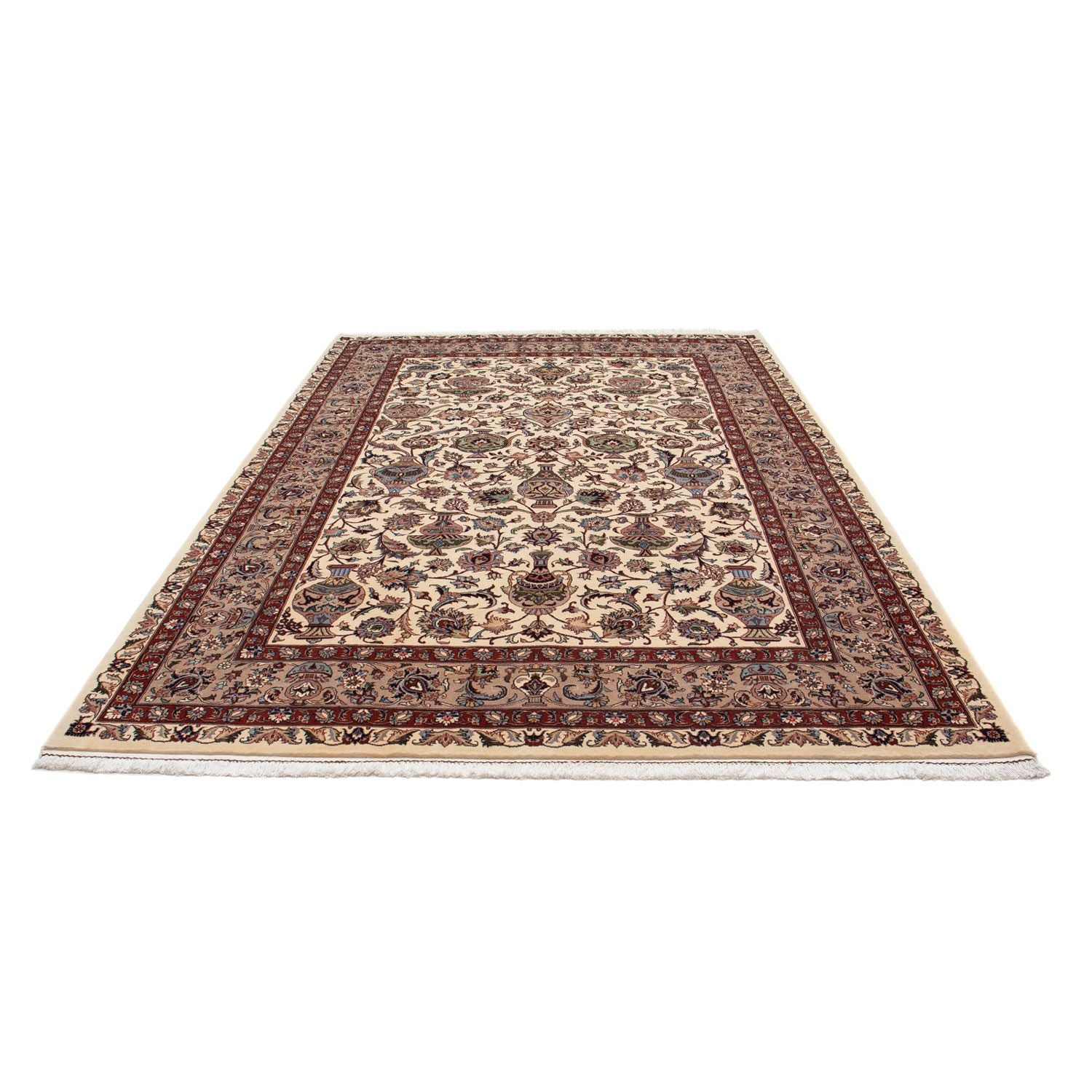 Alfombra persa - Clásica - 305 x 201 cm - beige