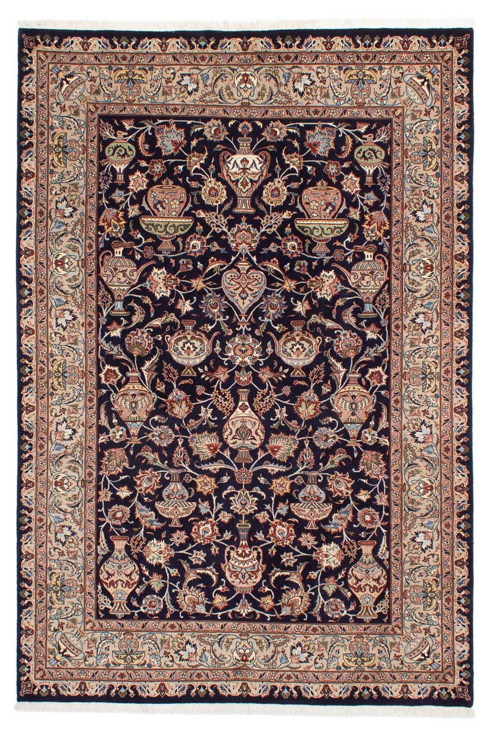 Alfombra persa - Clásica - 292 x 198 cm - negro