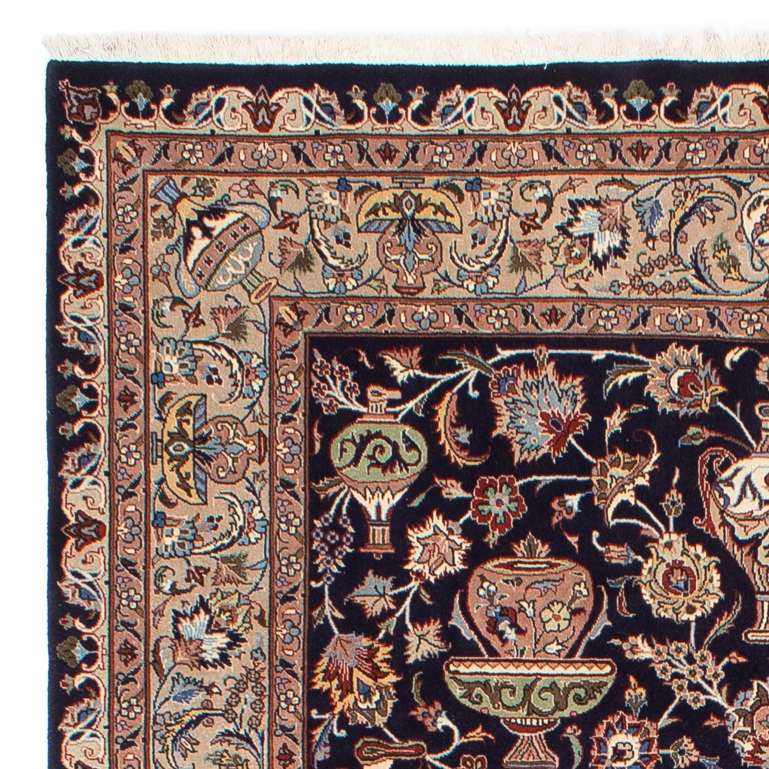 Alfombra persa - Clásica - 292 x 198 cm - negro