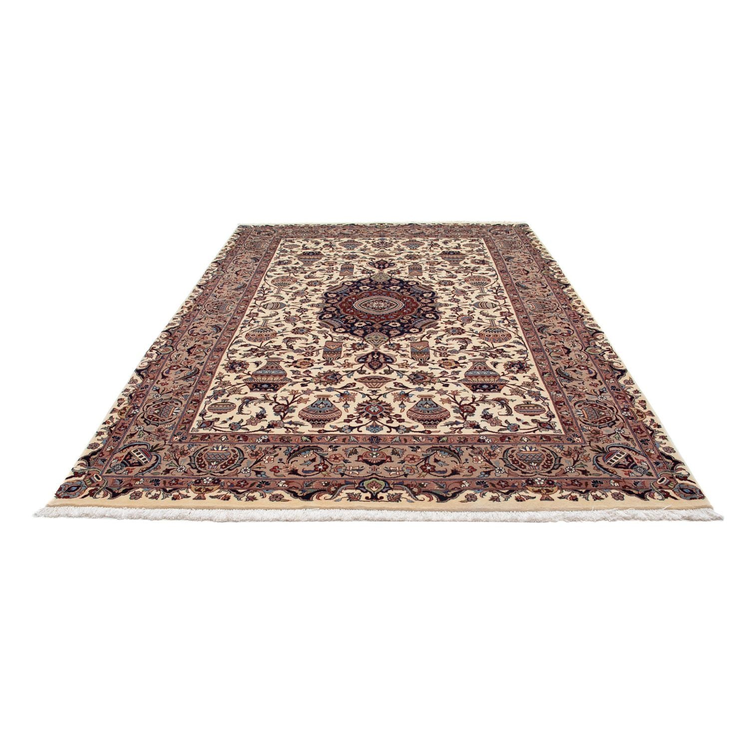 Alfombra persa - Clásica - 293 x 194 cm - beige