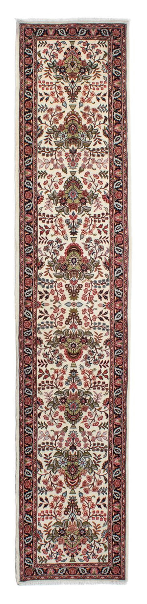 Alfombra de pasillo Alfombra persa - Bidjar - 312 x 59 cm - beige