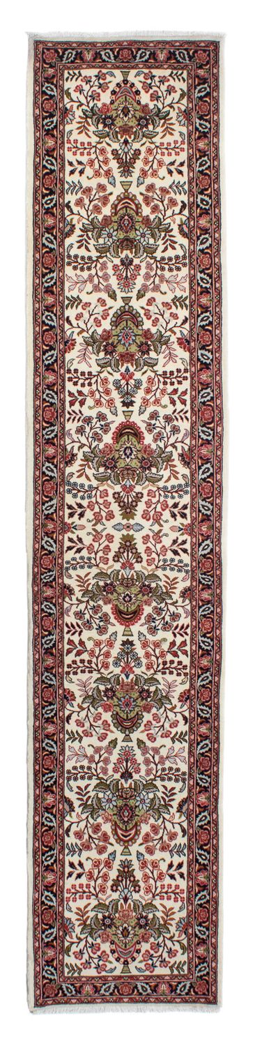 Alfombra de pasillo Alfombra persa - Bidjar - 312 x 59 cm - beige