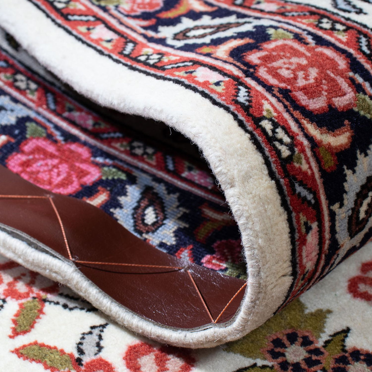 Alfombra de pasillo Alfombra persa - Bidjar - 312 x 59 cm - beige