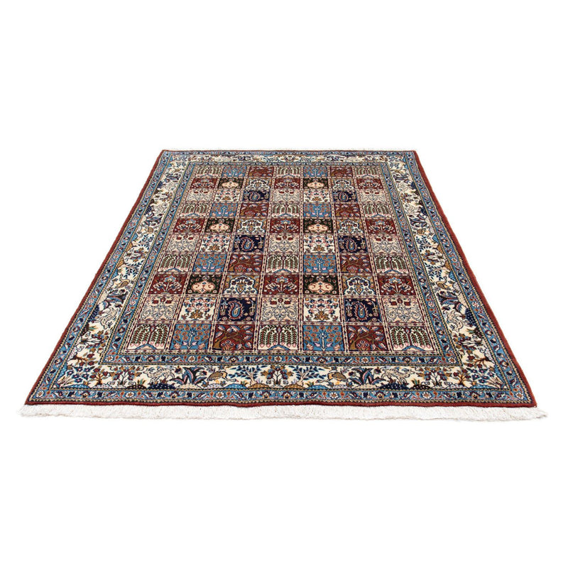 Alfombra persa - Clásica - 195 x 147 cm - rojo oscuro