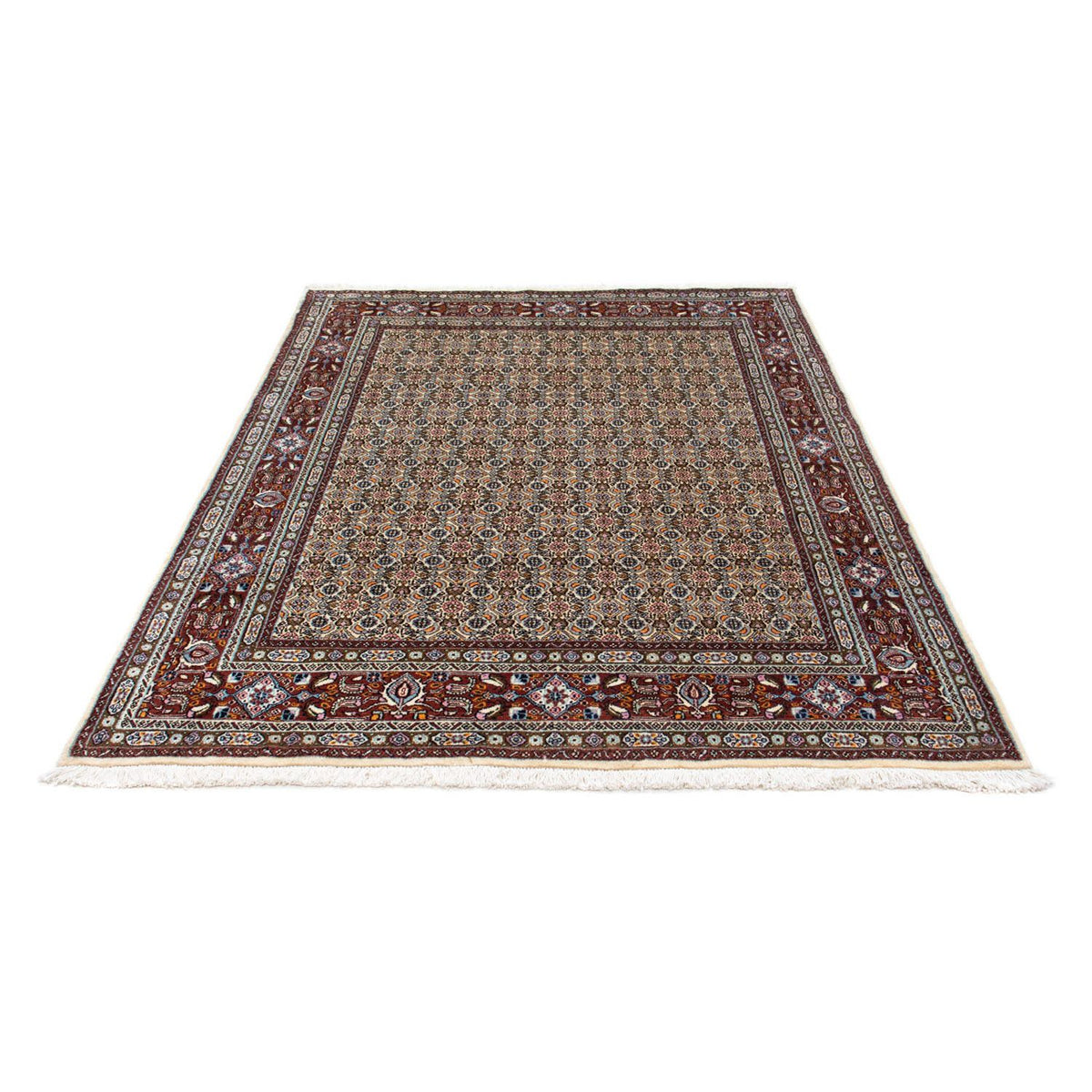 Alfombra persa - Clásica - 196 x 148 cm - beige