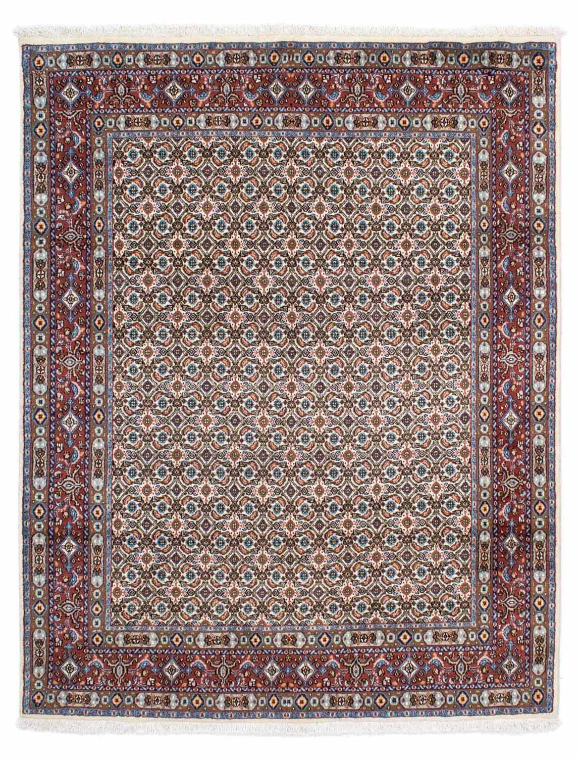 Alfombra persa - Clásica - 196 x 147 cm - beige