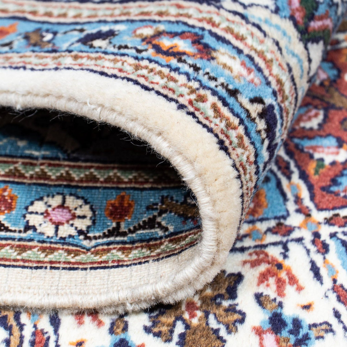 Alfombra persa - Clásica - 190 x 149 cm - azul